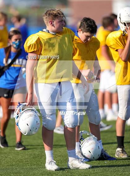 Thumbnail 3 in JV: Brock vs Midlothian Heritage (Scrimmage) photogallery.