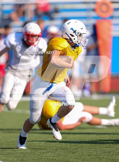 Thumbnail 1 in JV: Brock vs Midlothian Heritage (Scrimmage) photogallery.