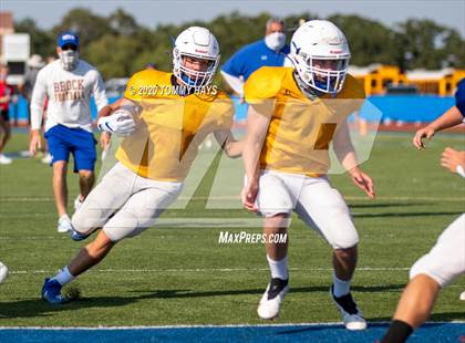 Thumbnail 3 in JV: Brock vs Midlothian Heritage (Scrimmage) photogallery.