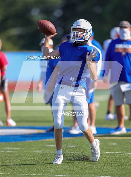 Thumbnail 2 in JV: Brock vs Midlothian Heritage (Scrimmage) photogallery.