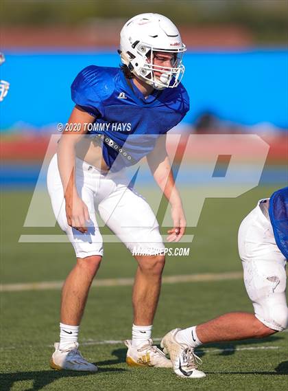 Thumbnail 2 in JV: Brock vs Midlothian Heritage (Scrimmage) photogallery.