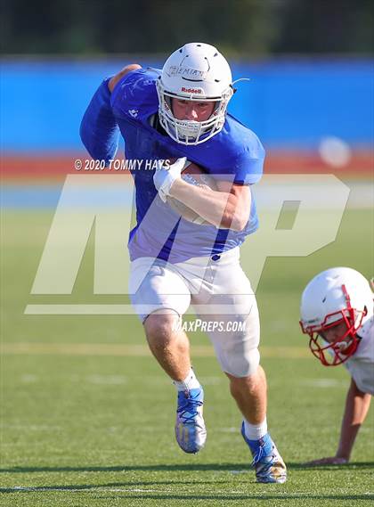 Thumbnail 2 in JV: Brock vs Midlothian Heritage (Scrimmage) photogallery.