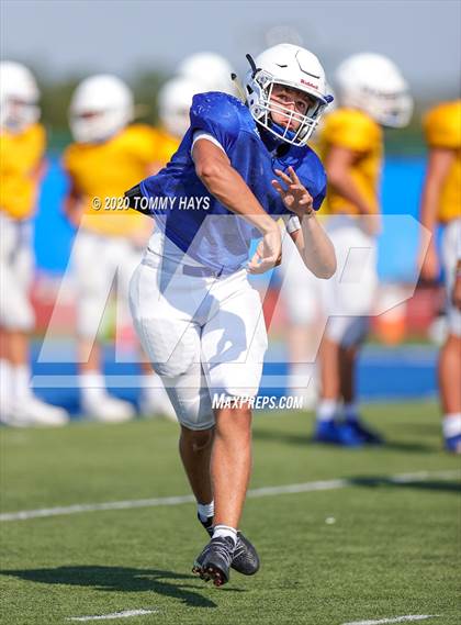 Thumbnail 3 in JV: Brock vs Midlothian Heritage (Scrimmage) photogallery.