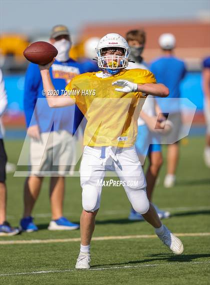 Thumbnail 2 in JV: Brock vs Midlothian Heritage (Scrimmage) photogallery.