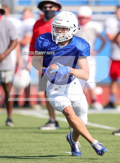 Thumbnail 1 in JV: Brock vs Midlothian Heritage (Scrimmage) photogallery.