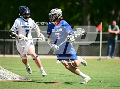 Thumbnail 2 in Tolland @ Morgan (CIAC Class S Qualifying) photogallery.