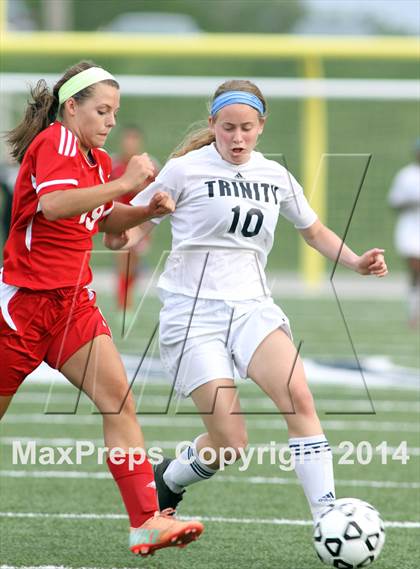 Thumbnail 3 in McPherson @ Trinity Academy (KSHSAA 4A Regional) photogallery.