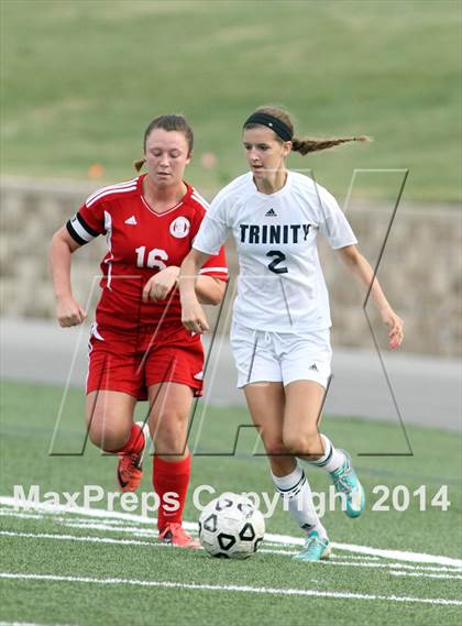 Thumbnail 3 in McPherson @ Trinity Academy (KSHSAA 4A Regional) photogallery.