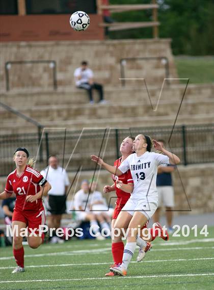 Thumbnail 3 in McPherson @ Trinity Academy (KSHSAA 4A Regional) photogallery.