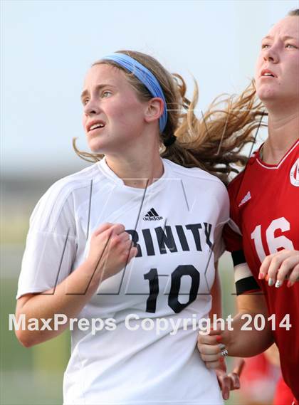 Thumbnail 3 in McPherson @ Trinity Academy (KSHSAA 4A Regional) photogallery.