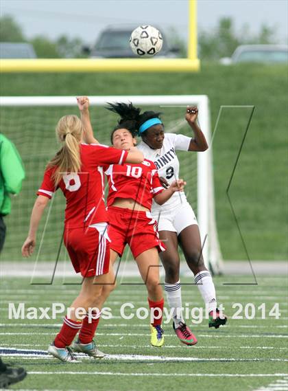 Thumbnail 2 in McPherson @ Trinity Academy (KSHSAA 4A Regional) photogallery.