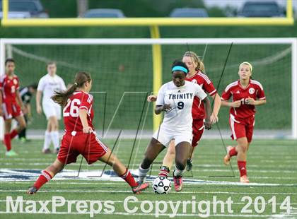 Thumbnail 2 in McPherson @ Trinity Academy (KSHSAA 4A Regional) photogallery.