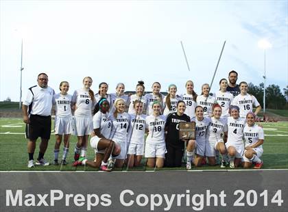 Thumbnail 2 in McPherson @ Trinity Academy (KSHSAA 4A Regional) photogallery.