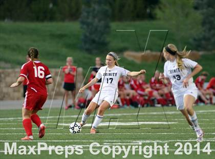 Thumbnail 2 in McPherson @ Trinity Academy (KSHSAA 4A Regional) photogallery.