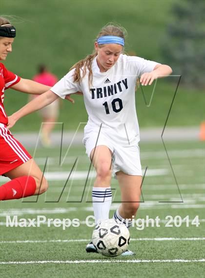 Thumbnail 2 in McPherson @ Trinity Academy (KSHSAA 4A Regional) photogallery.