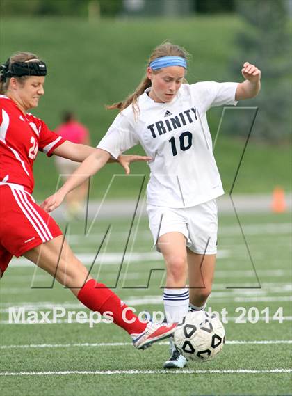 Thumbnail 3 in McPherson @ Trinity Academy (KSHSAA 4A Regional) photogallery.
