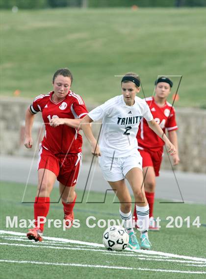 Thumbnail 2 in McPherson @ Trinity Academy (KSHSAA 4A Regional) photogallery.