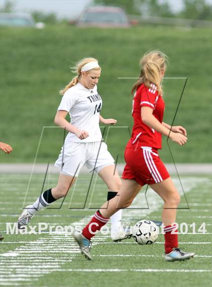 Thumbnail 3 in McPherson @ Trinity Academy (KSHSAA 4A Regional) photogallery.