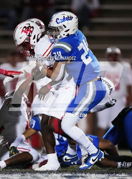Thumbnail 2 in Bellville vs. Connally (UIL 4A Football Division II Region 3 Bi-District Playoff) photogallery.