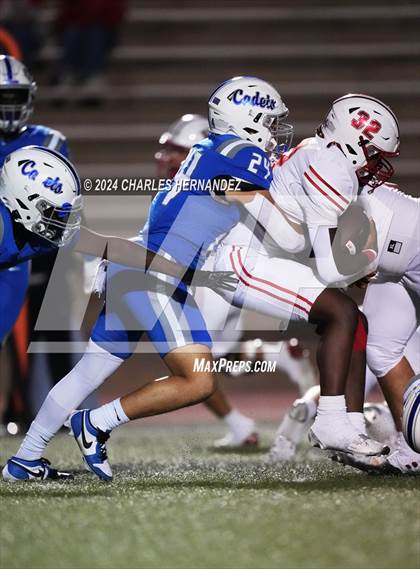 Thumbnail 3 in Bellville vs. Connally (UIL 4A Football Division II Region 3 Bi-District Playoff) photogallery.