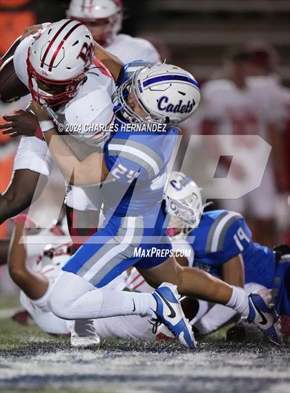 Thumbnail 3 in Bellville vs. Connally (UIL 4A Football Division II Region 3 Bi-District Playoff) photogallery.