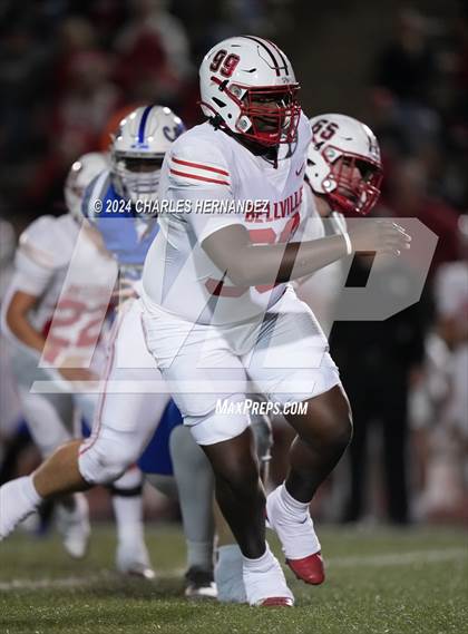 Thumbnail 2 in Bellville vs. Connally (UIL 4A Football Division II Region 3 Bi-District Playoff) photogallery.