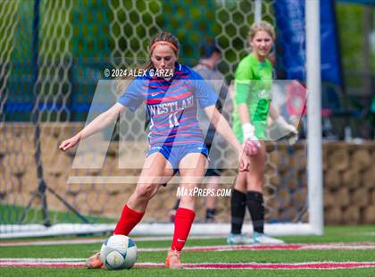 Thumbnail 3 in Austin Westlake vs. Prosper (UIL 6A Soccer Final) photogallery.