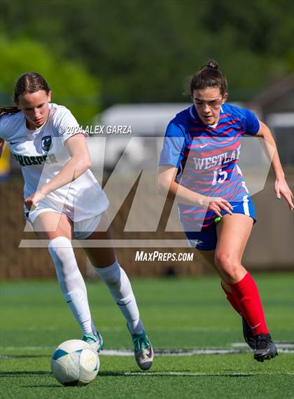 Thumbnail 1 in Austin Westlake vs. Prosper (UIL 6A Soccer Final) photogallery.