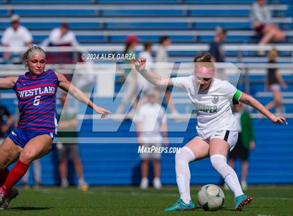 Thumbnail 2 in Austin Westlake vs. Prosper (UIL 6A Soccer Final) photogallery.