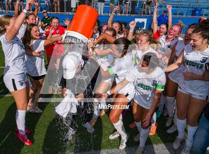 Thumbnail 3 in Austin Westlake vs. Prosper (UIL 6A Soccer Final) photogallery.