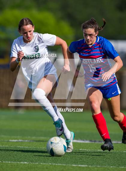 Thumbnail 2 in Austin Westlake vs. Prosper (UIL 6A Soccer Final) photogallery.