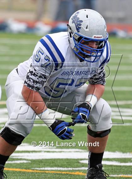 Thumbnail 3 in Broomfield @ Longmont (CHSAA 4A Semifinal Playoff) photogallery.