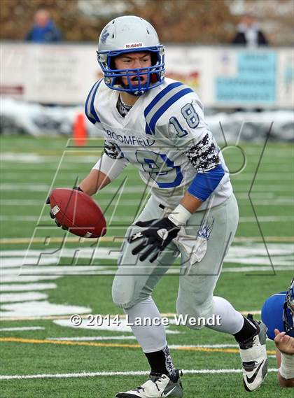 Thumbnail 2 in Broomfield @ Longmont (CHSAA 4A Semifinal Playoff) photogallery.