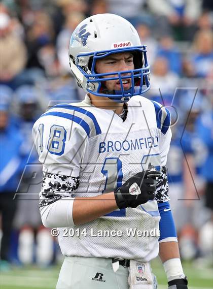 Thumbnail 3 in Broomfield @ Longmont (CHSAA 4A Semifinal Playoff) photogallery.