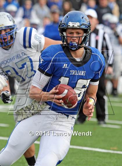 Thumbnail 1 in Broomfield @ Longmont (CHSAA 4A Semifinal Playoff) photogallery.