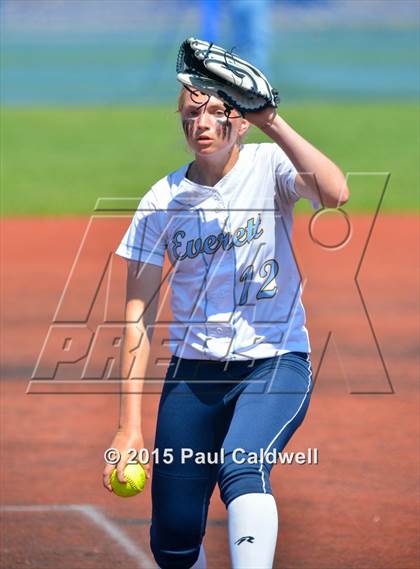Thumbnail 2 in Everett vs Juanita (WIAA 3A State Final) photogallery.