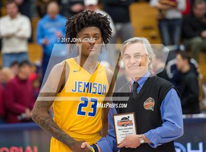 Thumbnail 3 in St. Anthony vs Jemison (Spalding Hoophall Classic) photogallery.