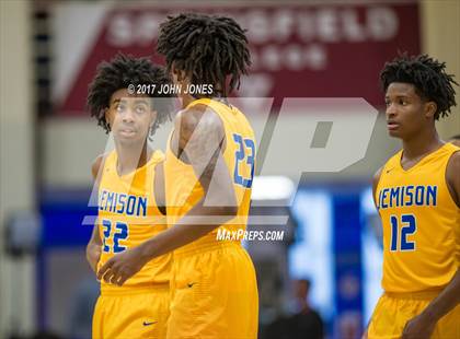 Thumbnail 2 in St. Anthony vs Jemison (Spalding Hoophall Classic) photogallery.