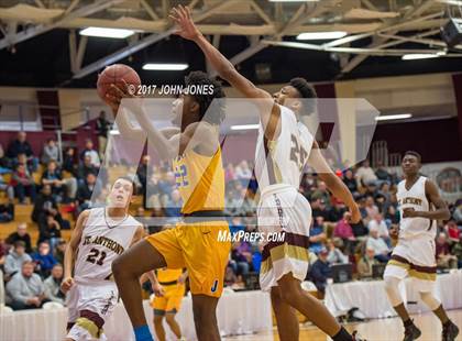 Thumbnail 3 in St. Anthony vs Jemison (Spalding Hoophall Classic) photogallery.