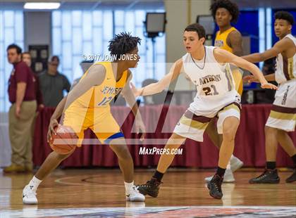 Thumbnail 3 in St. Anthony vs Jemison (Spalding Hoophall Classic) photogallery.