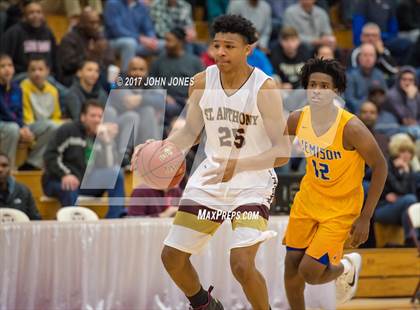 Thumbnail 3 in St. Anthony vs Jemison (Spalding Hoophall Classic) photogallery.