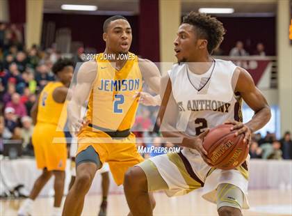Thumbnail 3 in St. Anthony vs Jemison (Spalding Hoophall Classic) photogallery.