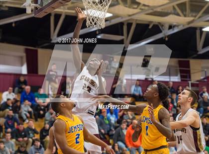 Thumbnail 2 in St. Anthony vs Jemison (Spalding Hoophall Classic) photogallery.