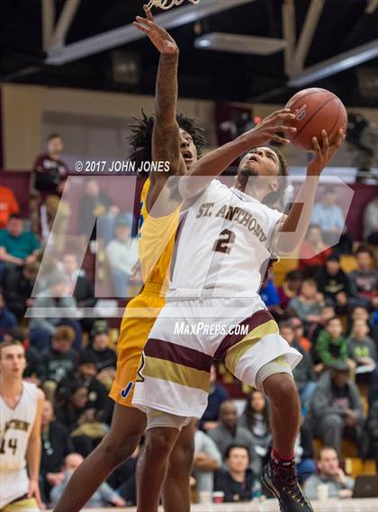 Thumbnail 1 in St. Anthony vs Jemison (Spalding Hoophall Classic) photogallery.