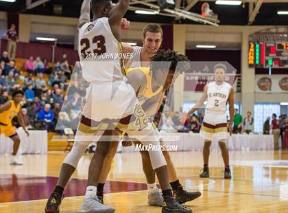 Thumbnail 1 in St. Anthony vs Jemison (Spalding Hoophall Classic) photogallery.