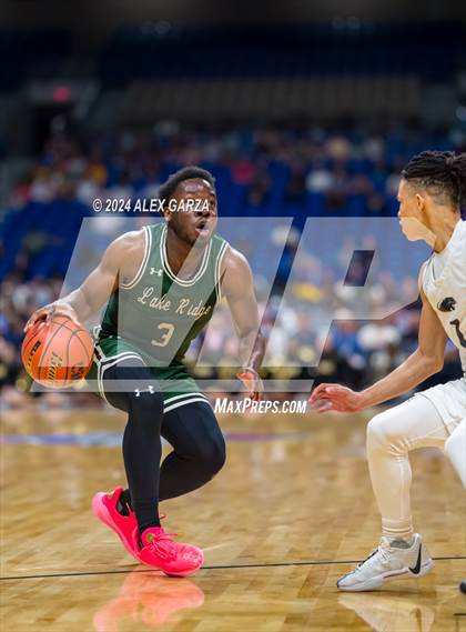 Thumbnail 2 in Plano East vs Lake Ridge (UIL 6A Basketball Semifinal) photogallery.