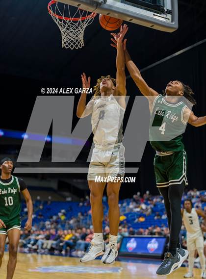 Thumbnail 2 in Plano East vs Lake Ridge (UIL 6A Basketball Semifinal) photogallery.
