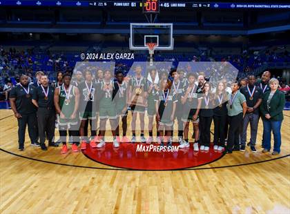 Thumbnail 3 in Plano East vs Lake Ridge (UIL 6A Basketball Semifinal) photogallery.