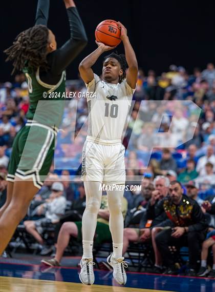 Thumbnail 3 in Plano East vs Lake Ridge (UIL 6A Basketball Semifinal) photogallery.