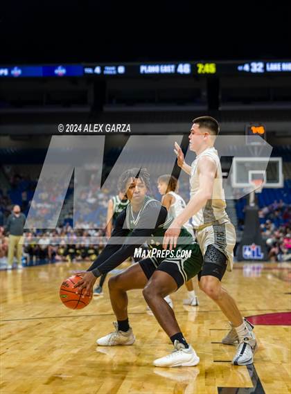 Thumbnail 2 in Plano East vs Lake Ridge (UIL 6A Basketball Semifinal) photogallery.